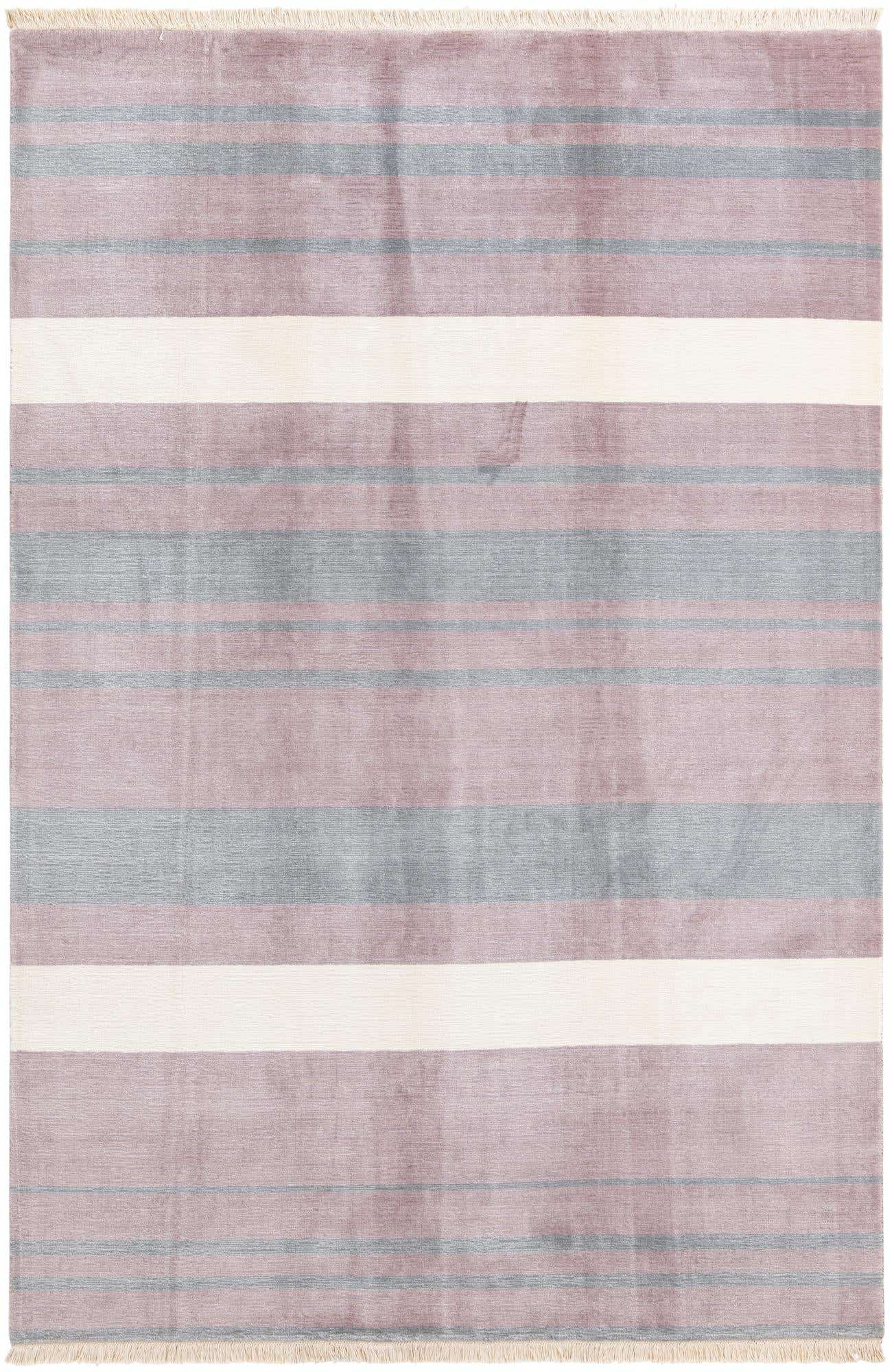 6' 6 x 9' 9 Hand Knotted Darya Wool Rug