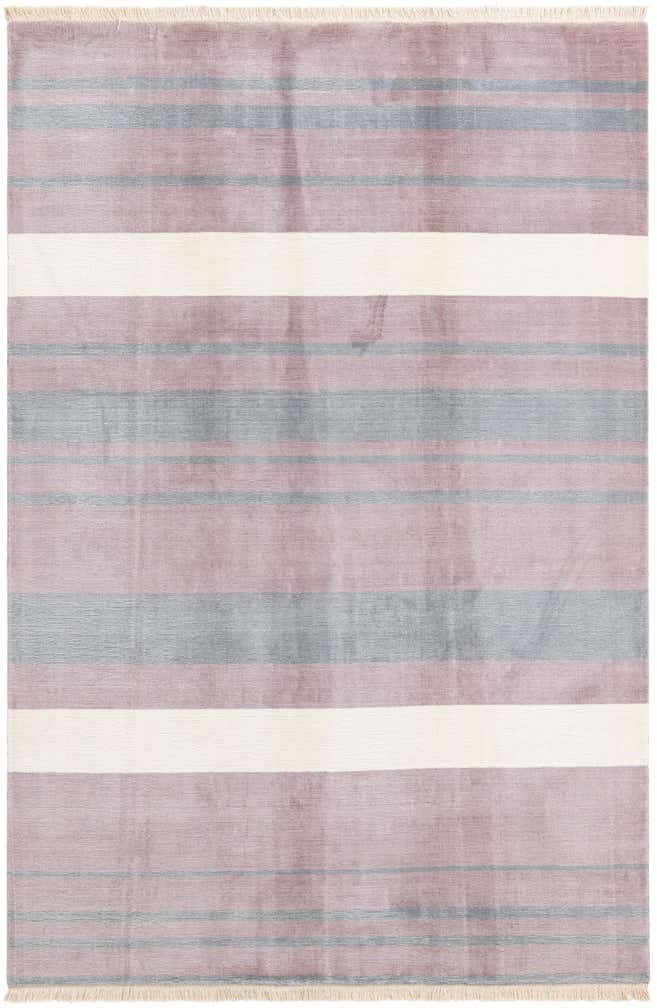 6' 6 x 9' 9 Hand Knotted Darya Wool Rug