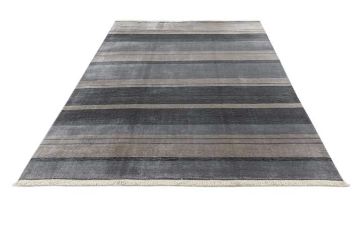 6' 6 x 9' 9 Hand Knotted Darya Wool Rug