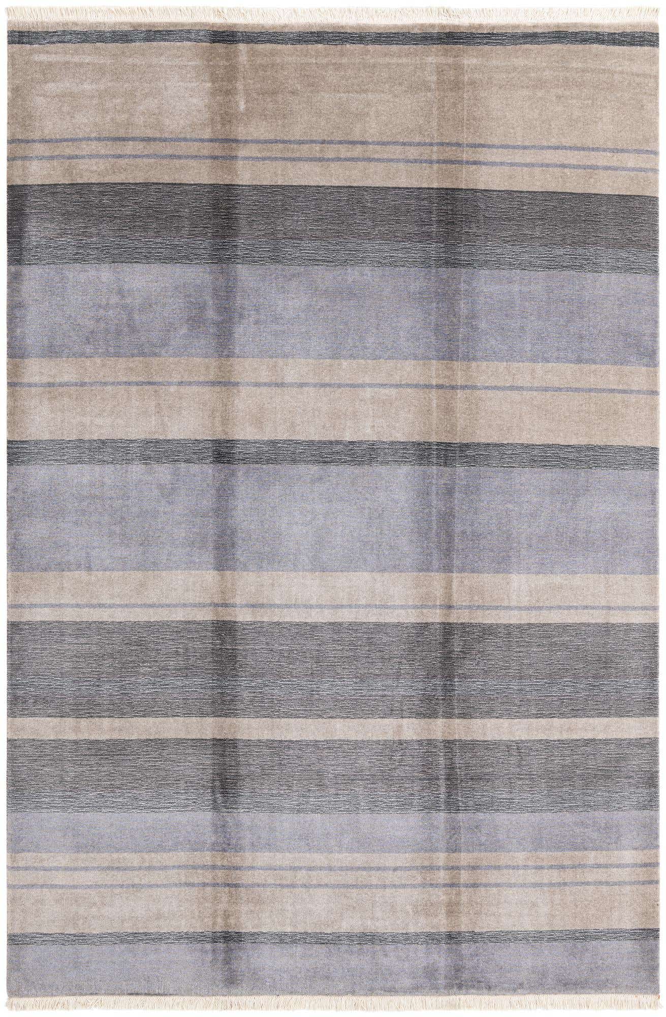 6' 6 x 9' 9 Hand Knotted Darya Wool Rug
