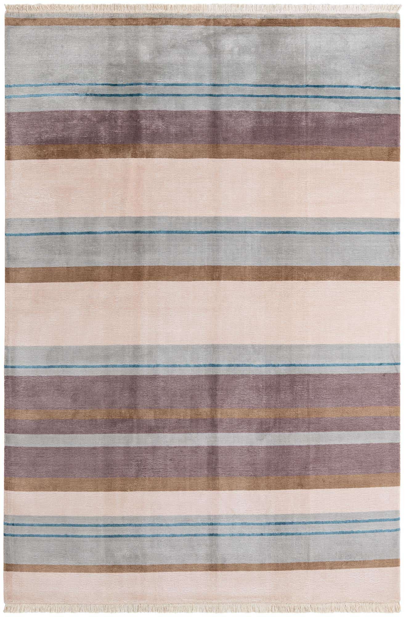 6' 6 x 9' 9 Hand Knotted Darya Wool Rug