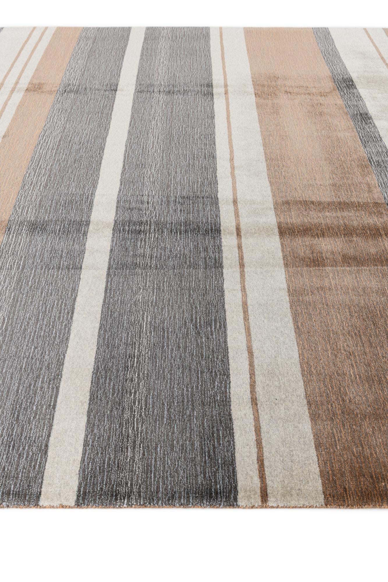 6' 6 x 9' 9 Hand Knotted Darya Wool Rug