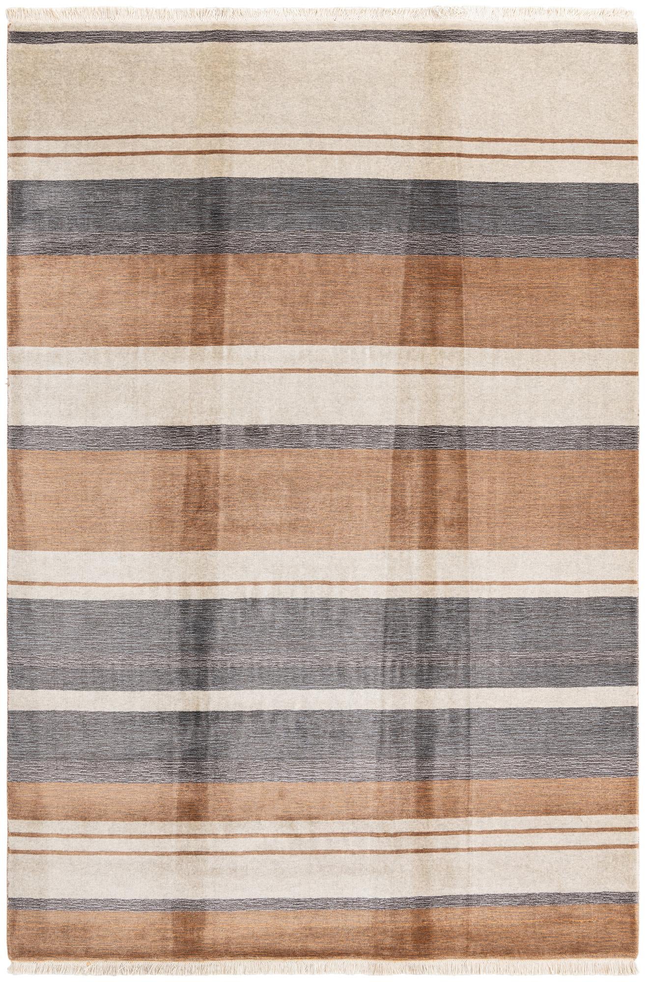 6' 6 x 9' 9 Hand Knotted Darya Wool Rug