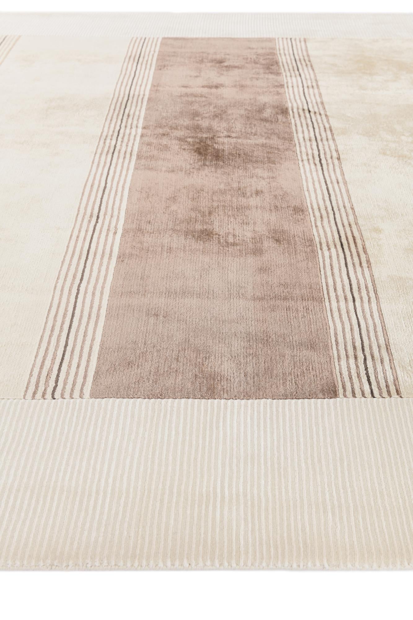 6' 10 x 9' 6 Hand Knotted Darya Wool Rug