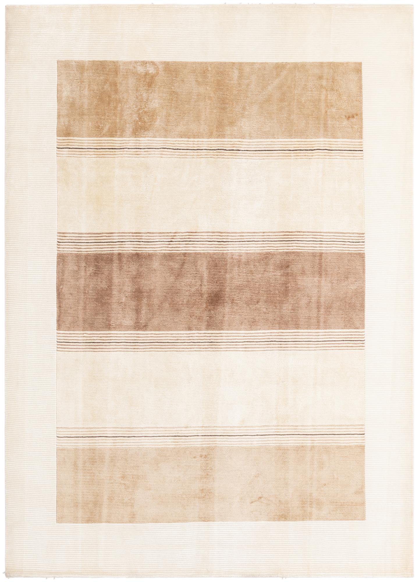 6' 10 x 9' 6 Hand Knotted Darya Wool Rug