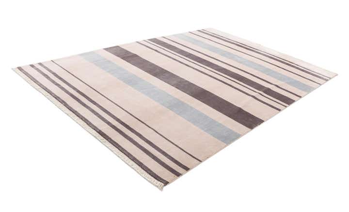 6' 7 x 9' 9 Hand Knotted Darya Wool Rug