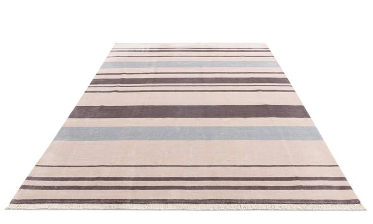 Detail image of 6' 7 x 9' 9 Hand Knotted Darya Wool Rug