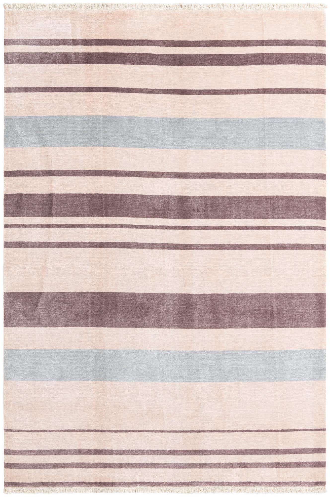 6' 7 x 9' 9 Hand Knotted Darya Wool Rug