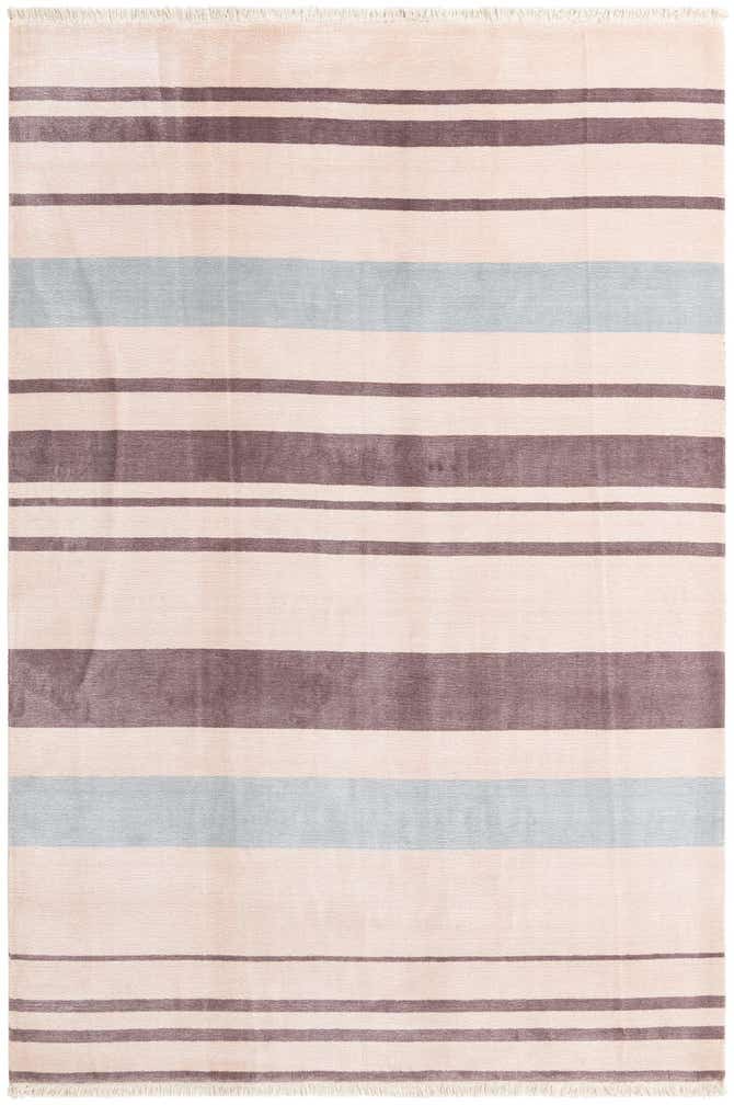 6' 7 x 9' 9 Hand Knotted Darya Wool Rug