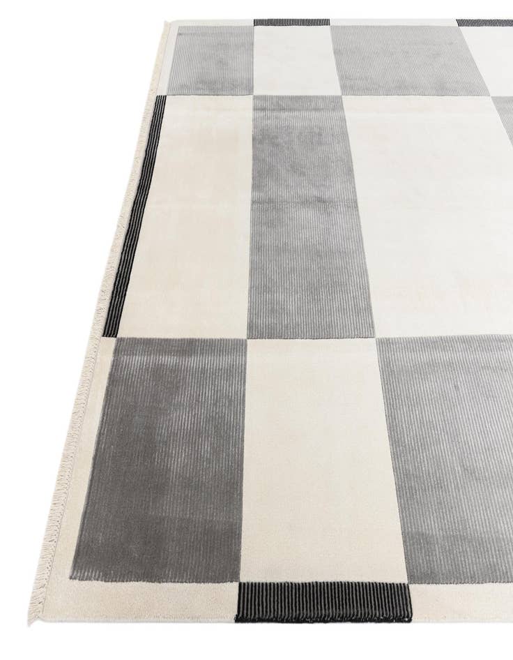 Detail image of 6' 10 x 9' 5  Hand Knotted Darya Wool Rug