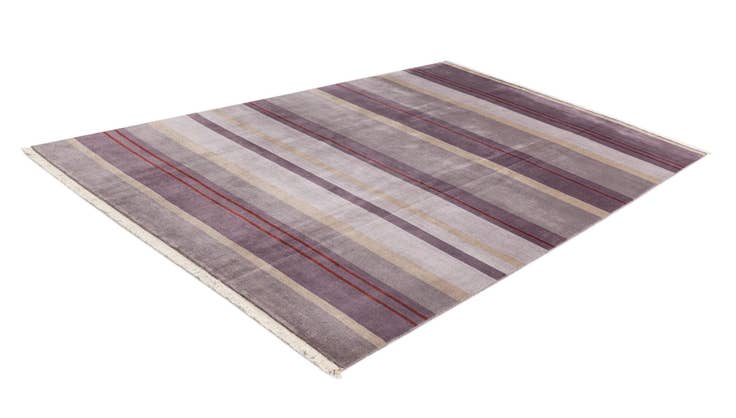 Detail image of 6' 7 x 9' 10 Hand Knotted Darya Wool Rug