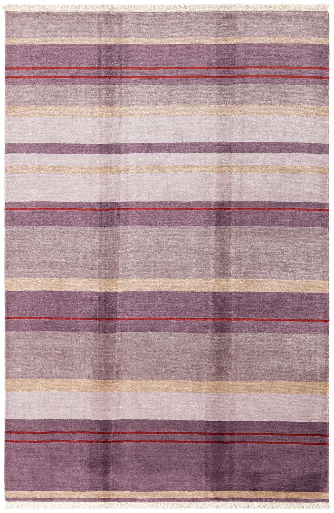 6' 7 x 9' 10 Hand Knotted Darya Wool Rug