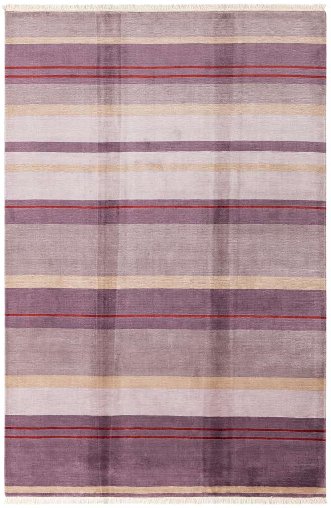 6' 7 x 9' 10 Hand Knotted Darya Wool Rug