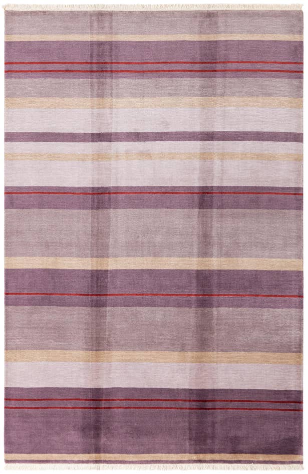 Detail image of 6' 7 x 9' 10 Hand Knotted Darya Wool Rug