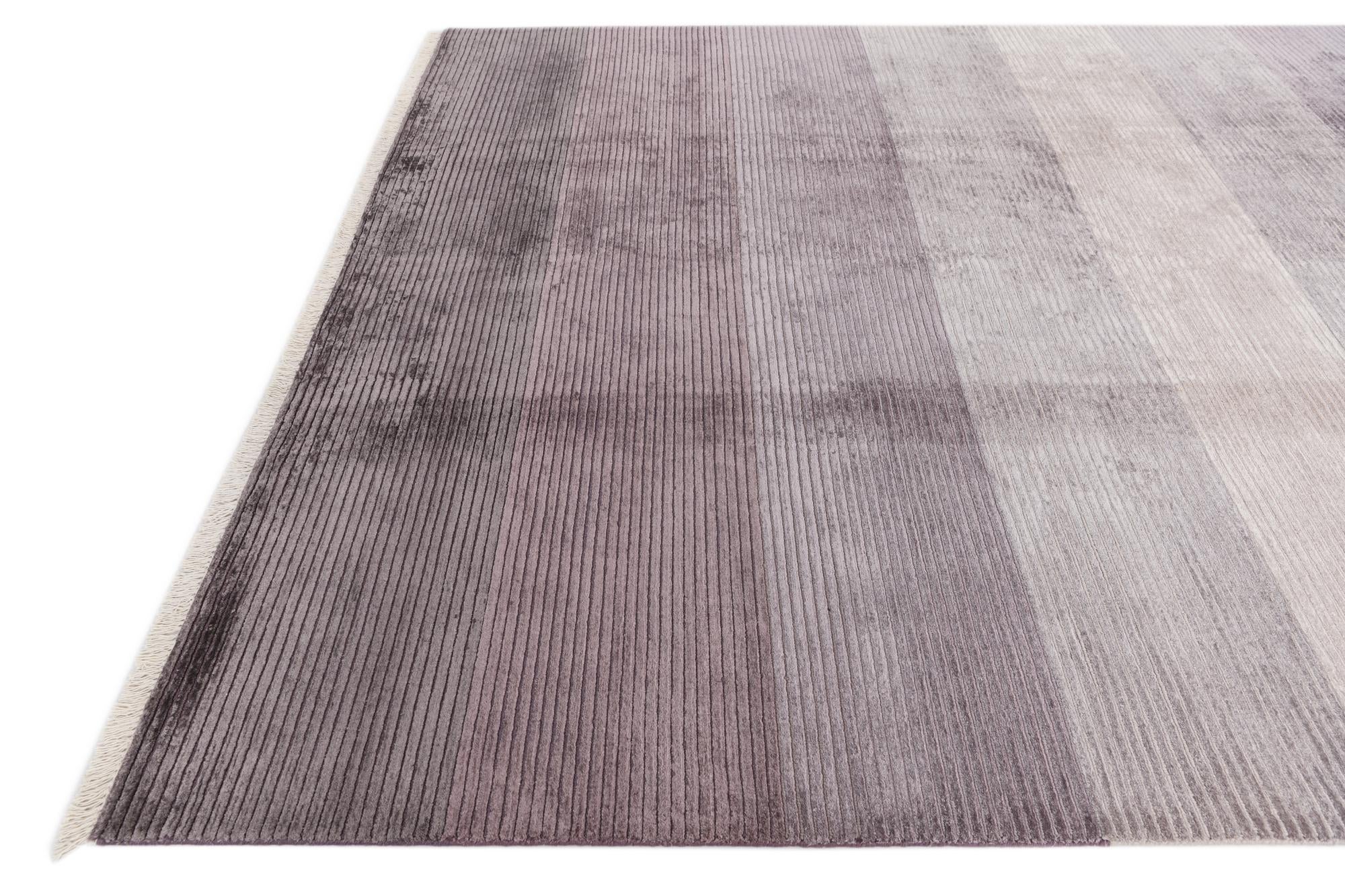 6' 7 x 9' 10 Hand Knotted Darya Wool Rug