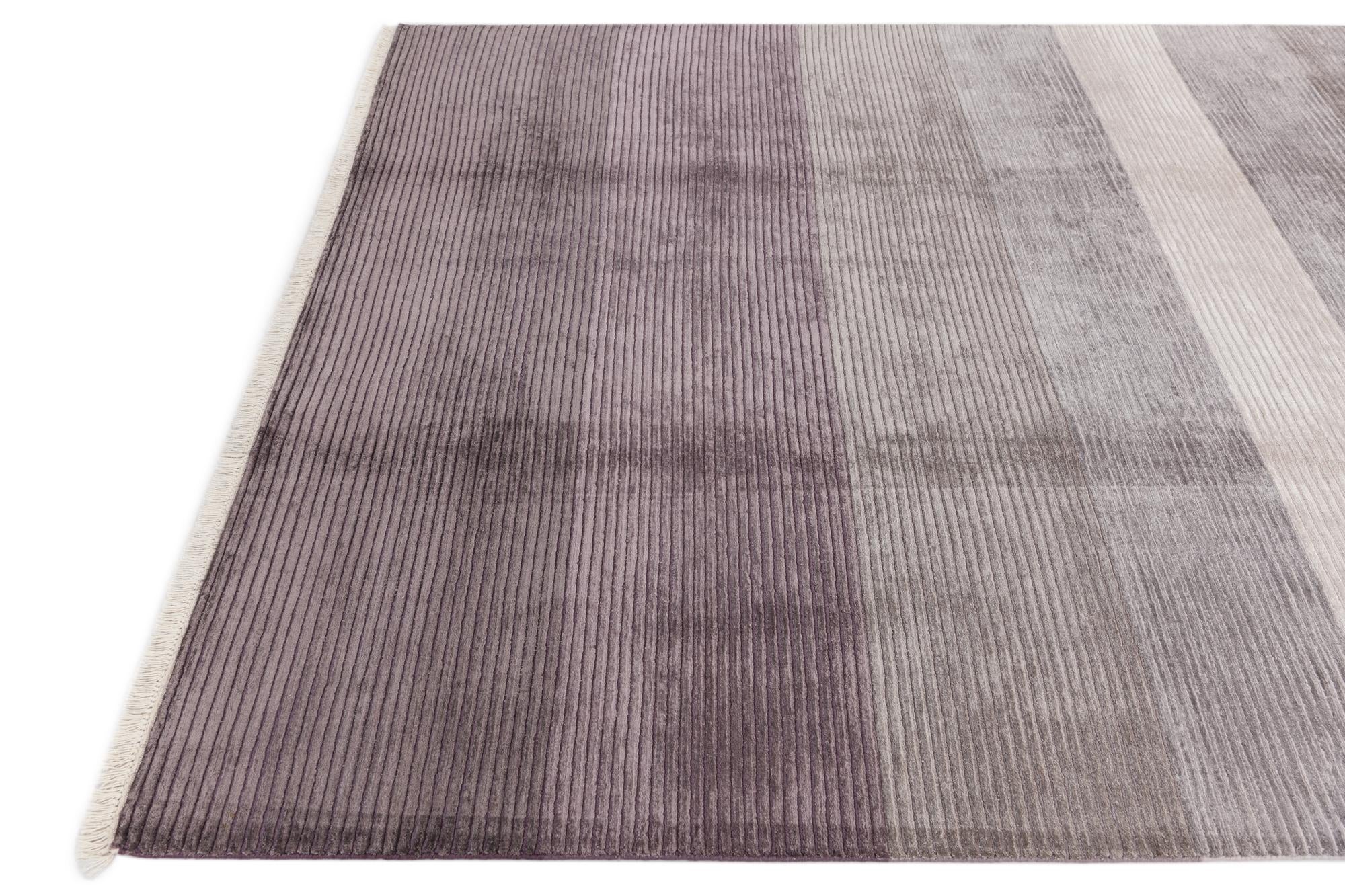 6' 7 x 9' 10 Hand Knotted Darya Wool Rug