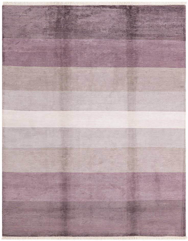 Detail image of 6' 7 x 9' 10 Hand Knotted Darya Wool Rug