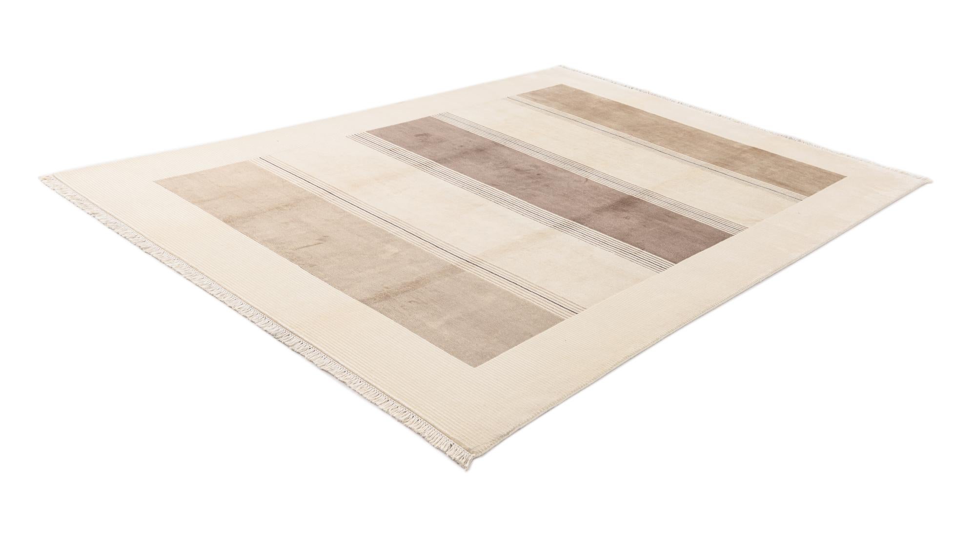 6' 9 x 9' 5 Hand Knotted Darya Wool Rug