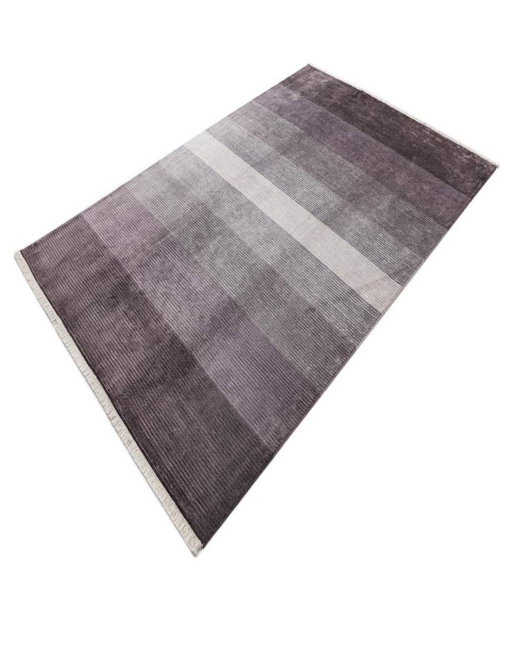 Detail image of 6' 7 x 10'  Hand Knotted Darya Wool Rug