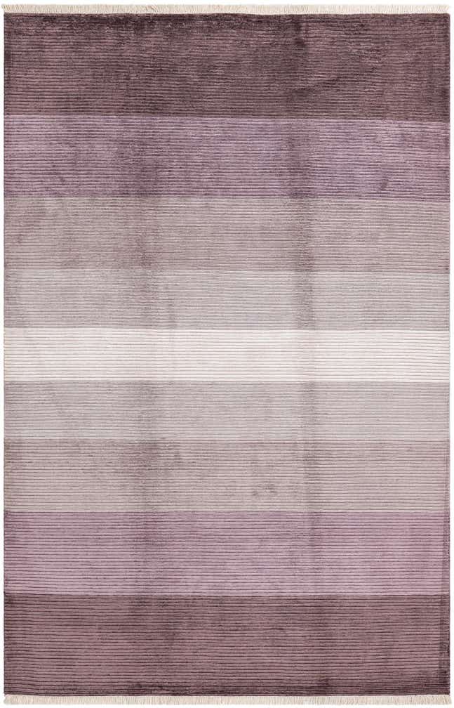 6' 7 x 10' Hand Knotted Darya Wool Rug