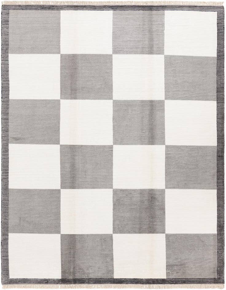 Detail image of 6' 6 x 9' 11 Hand Knotted Darya Wool Rug