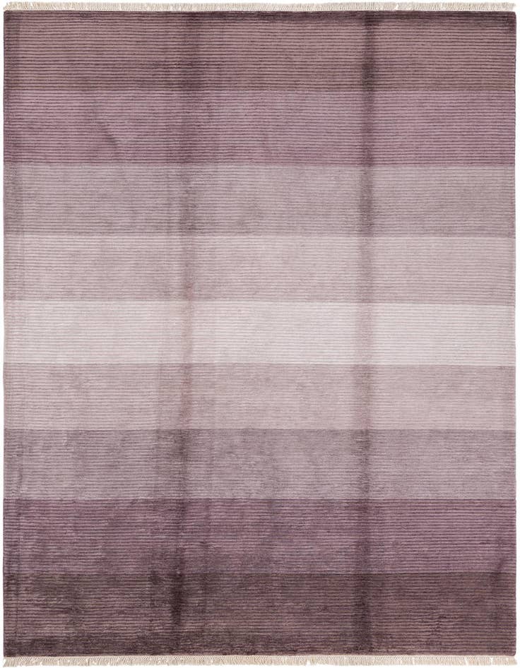 Detail image of 6' 8 x 10' Hand Knotted Darya Wool Rug