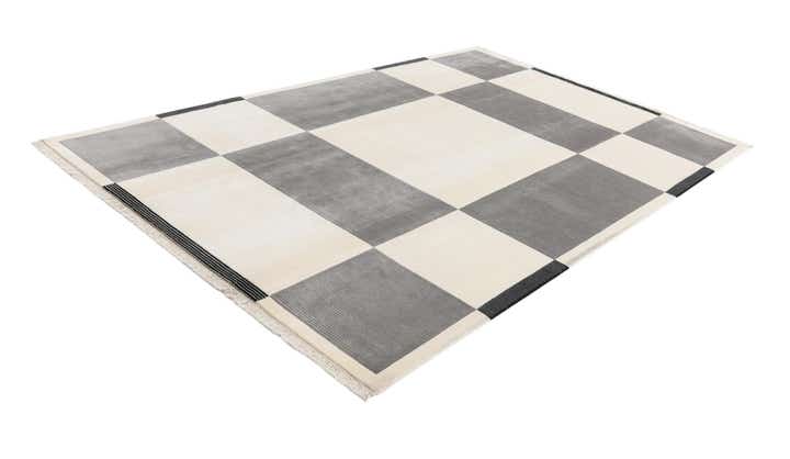 6' 7 x 10' Hand Knotted Darya Wool Rug