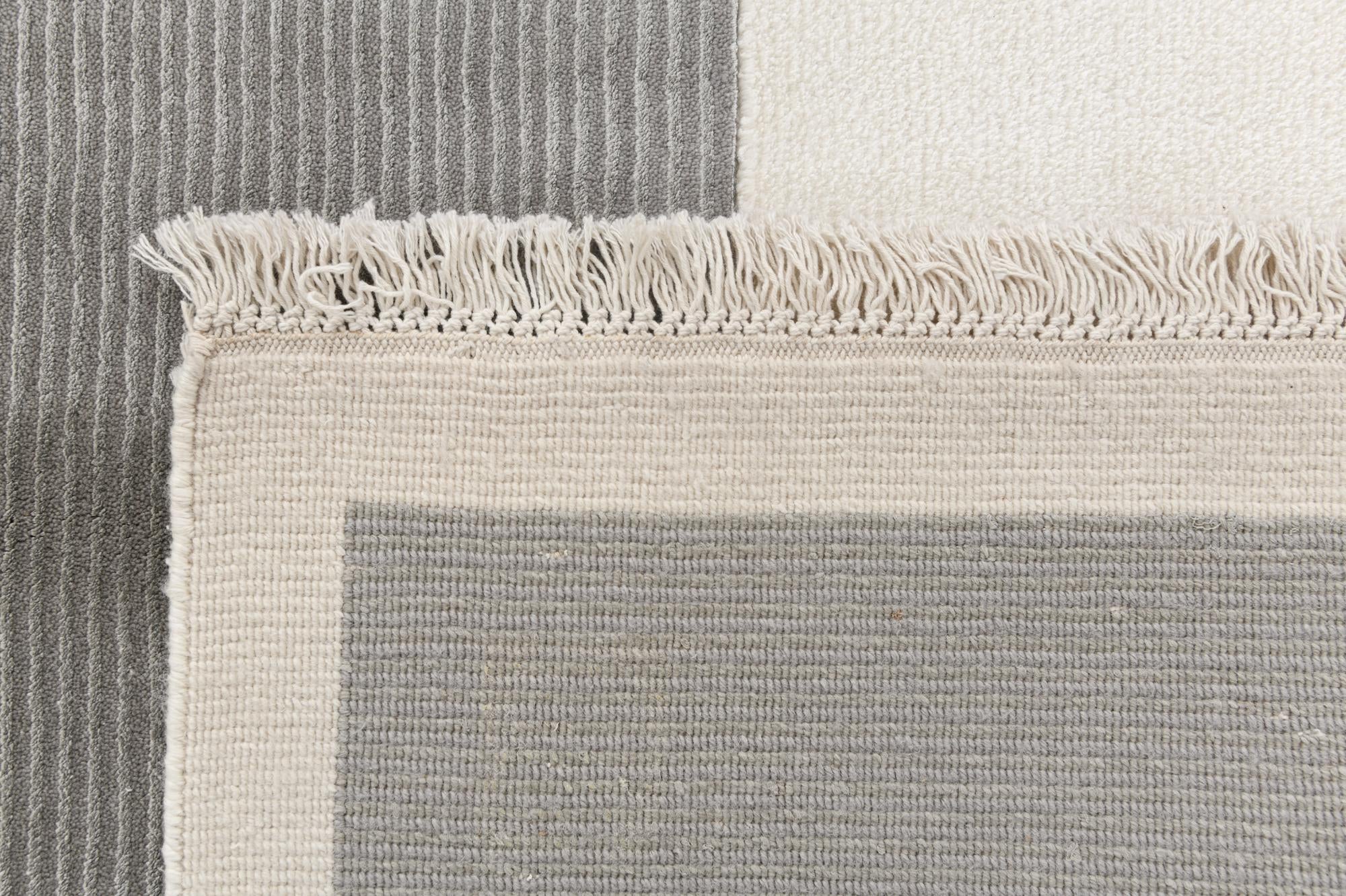 6' 7 x 10' Hand Knotted Darya Wool Rug