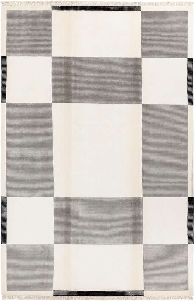 6' 7 x 10' Hand Knotted Darya Wool Rug
