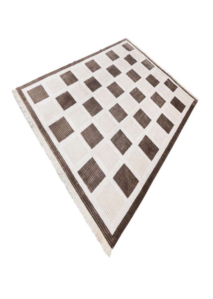 6' 7 x 10' Hand Knotted Darya Wool Rug