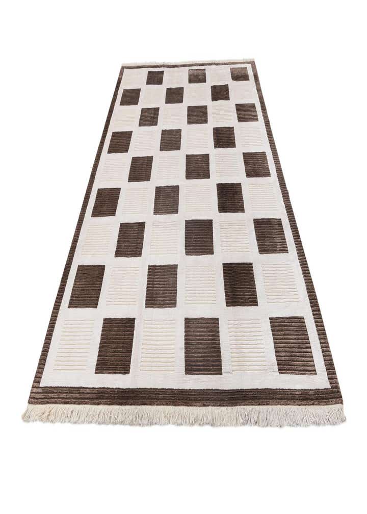 6' 7 x 10' Hand Knotted Darya Wool Rug