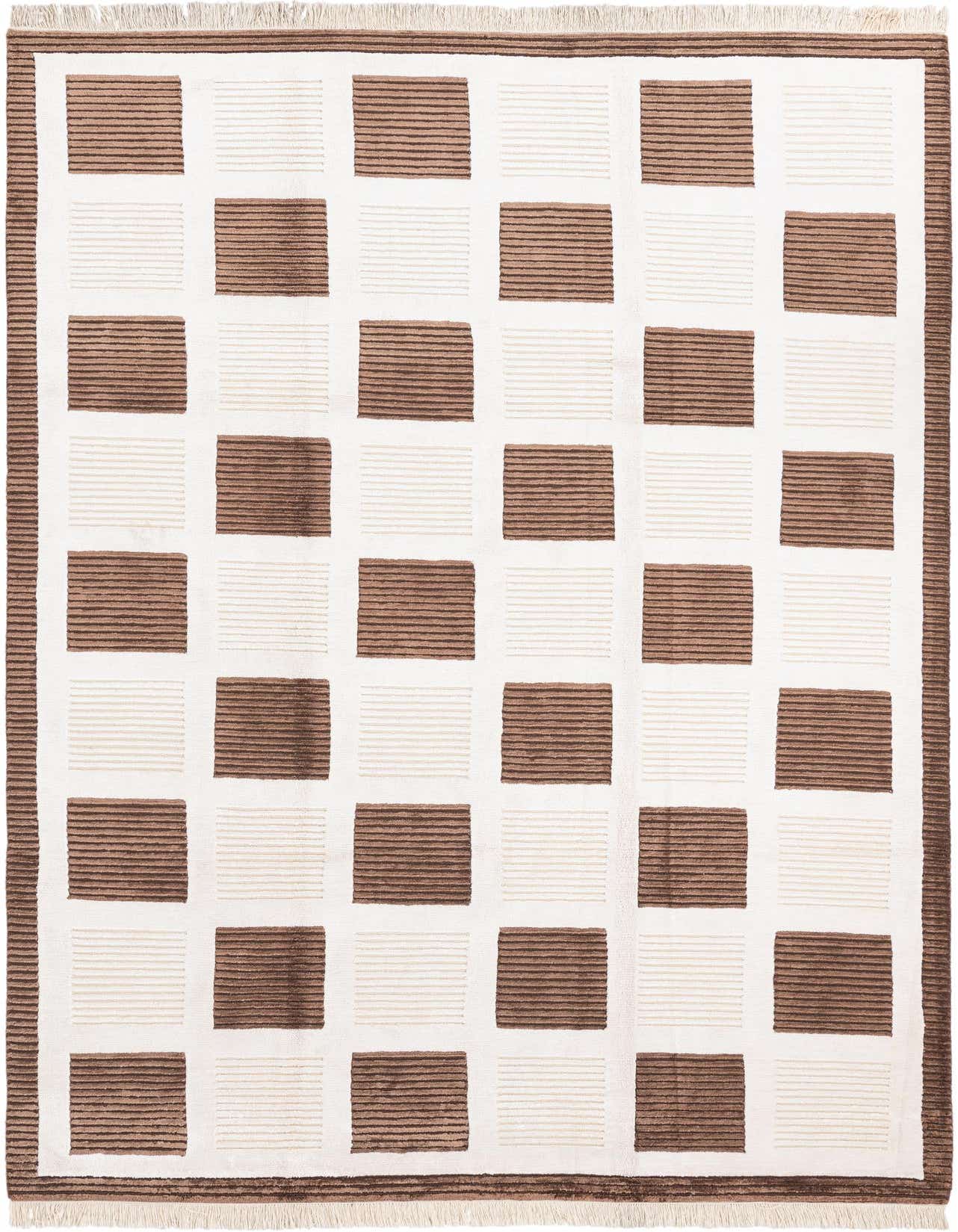 6' 7 x 10' Hand Knotted Darya Wool Rug