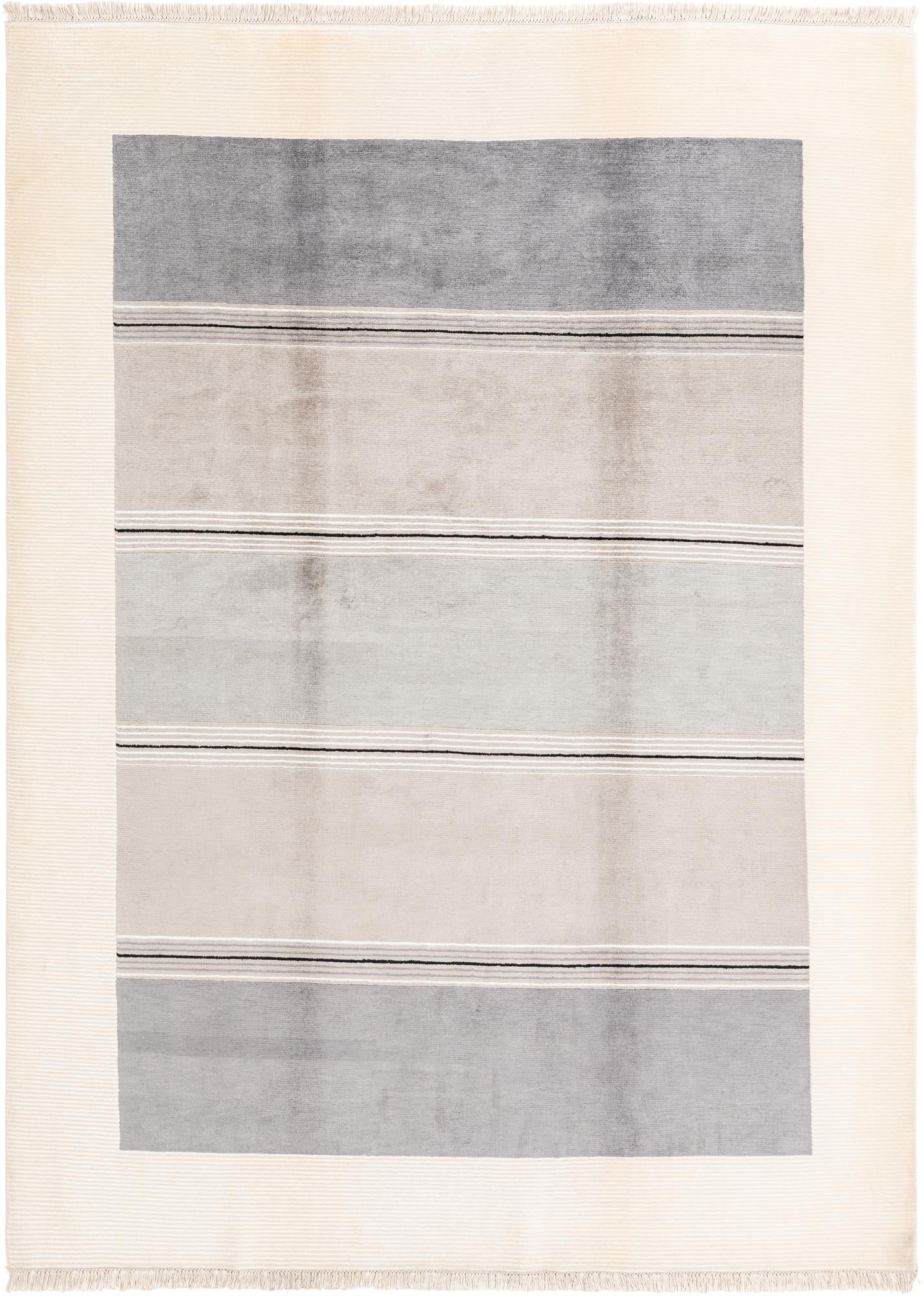 6' 11 x 9' 4 Hand Knotted Darya Wool Rug