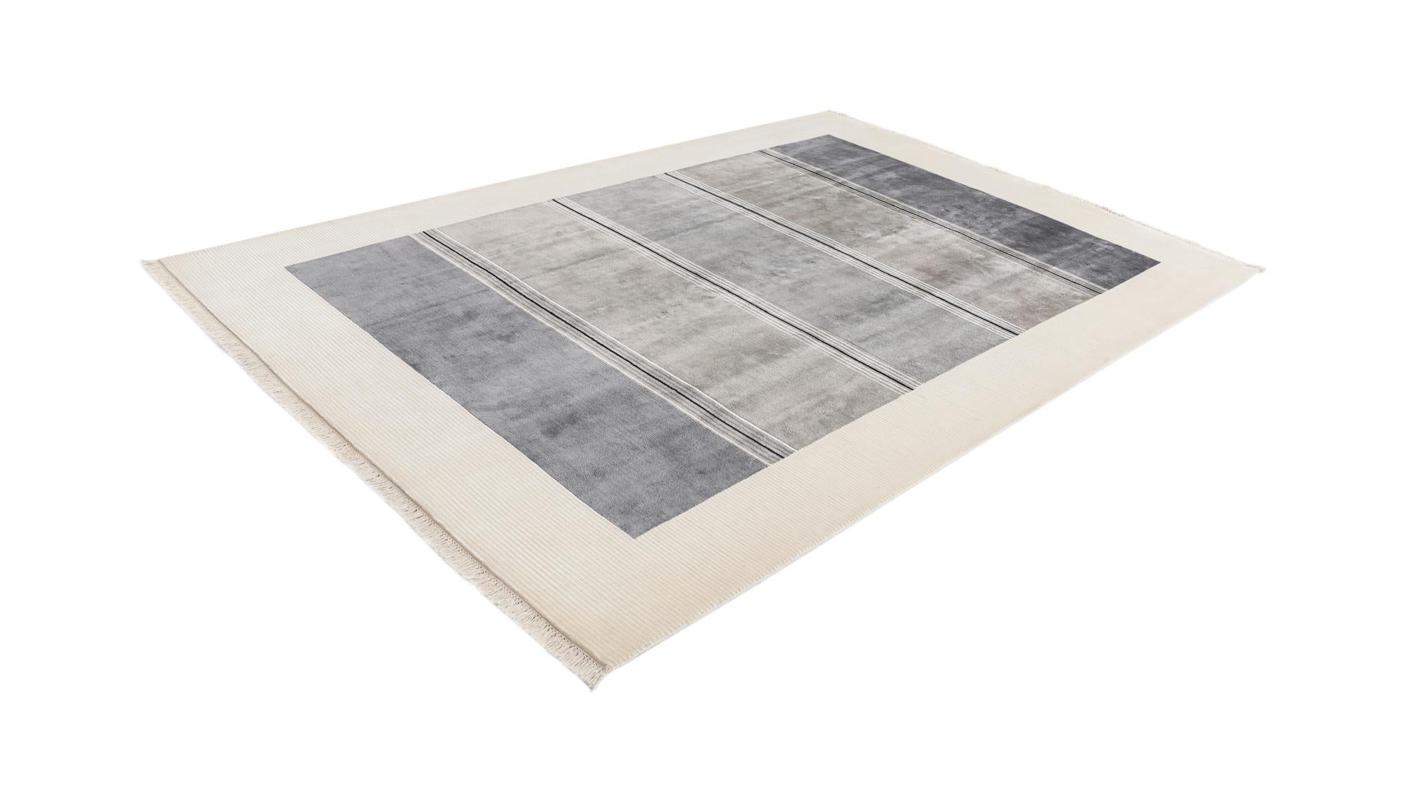 6' 10 x 9' 9 Hand Knotted Darya Wool Rug