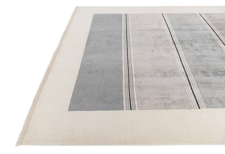 Detail image of 6' 10 x 9' 9 Hand Knotted Darya Wool Rug
