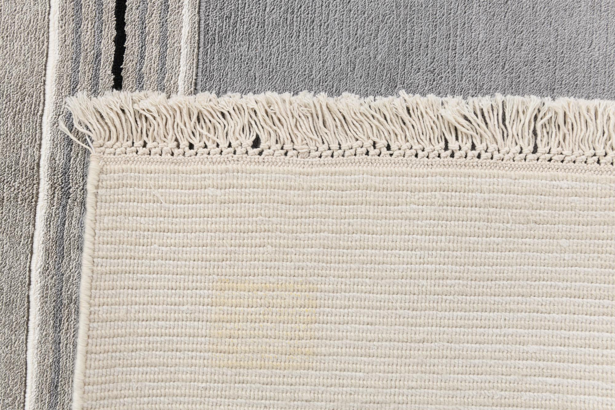 6' 10 x 9' 9 Hand Knotted Darya Wool Rug