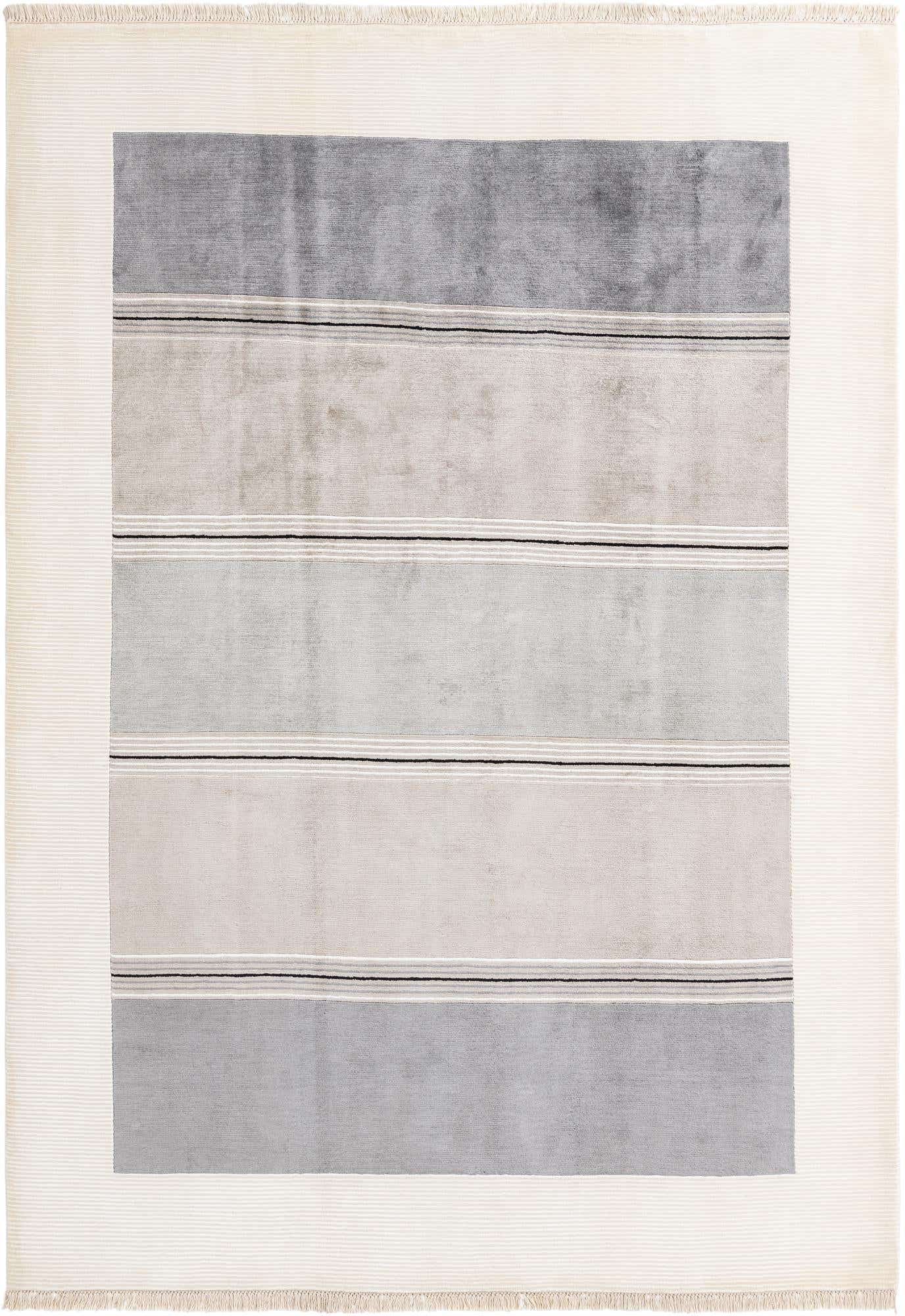 6' 10 x 9' 9 Hand Knotted Darya Wool Rug