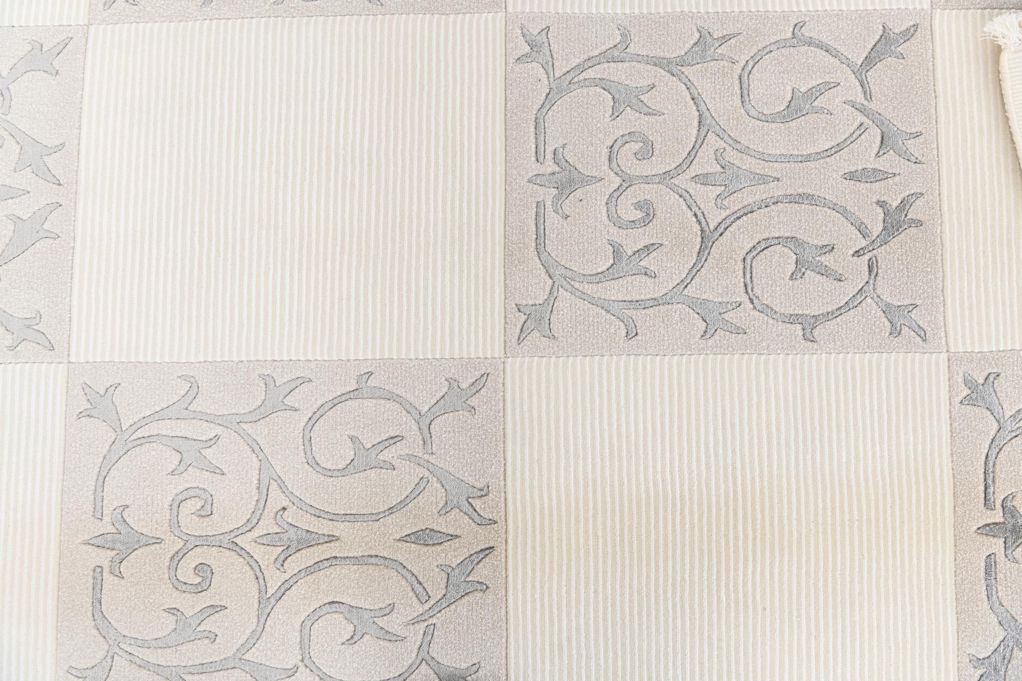 6' 7 x 9' 10 Hand Knotted Darya Wool Rug