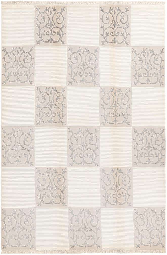 6' 7 x 9' 10 Hand Knotted Darya Wool Rug