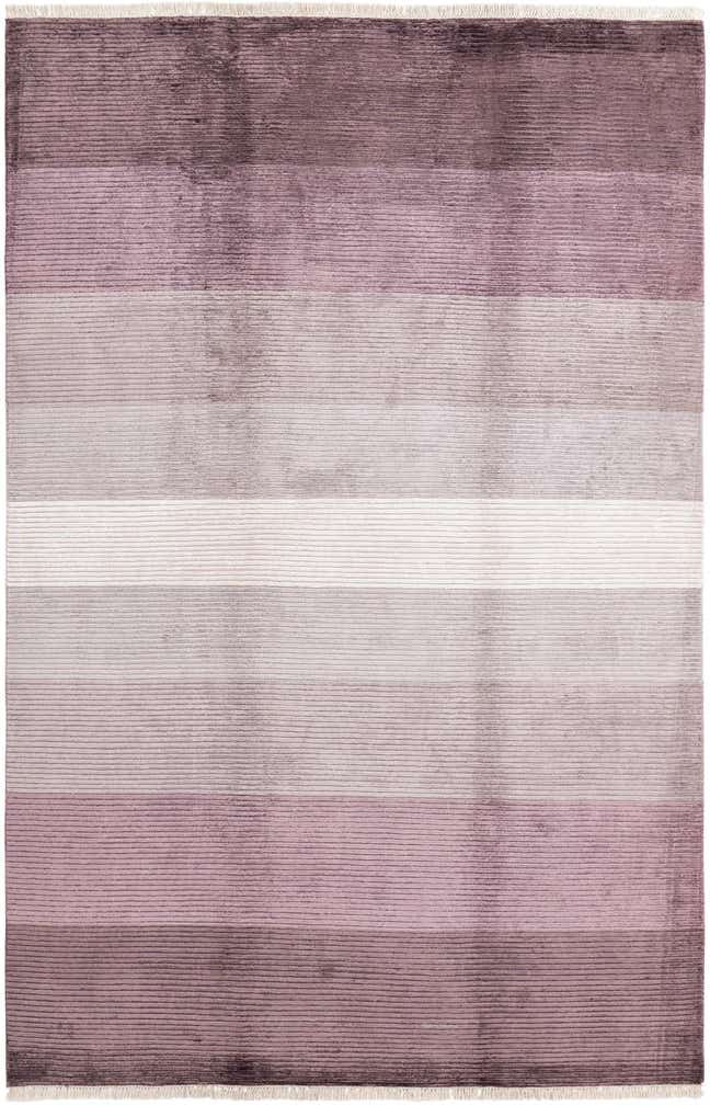 6' 7 x 10' Hand Knotted Darya Wool Rug