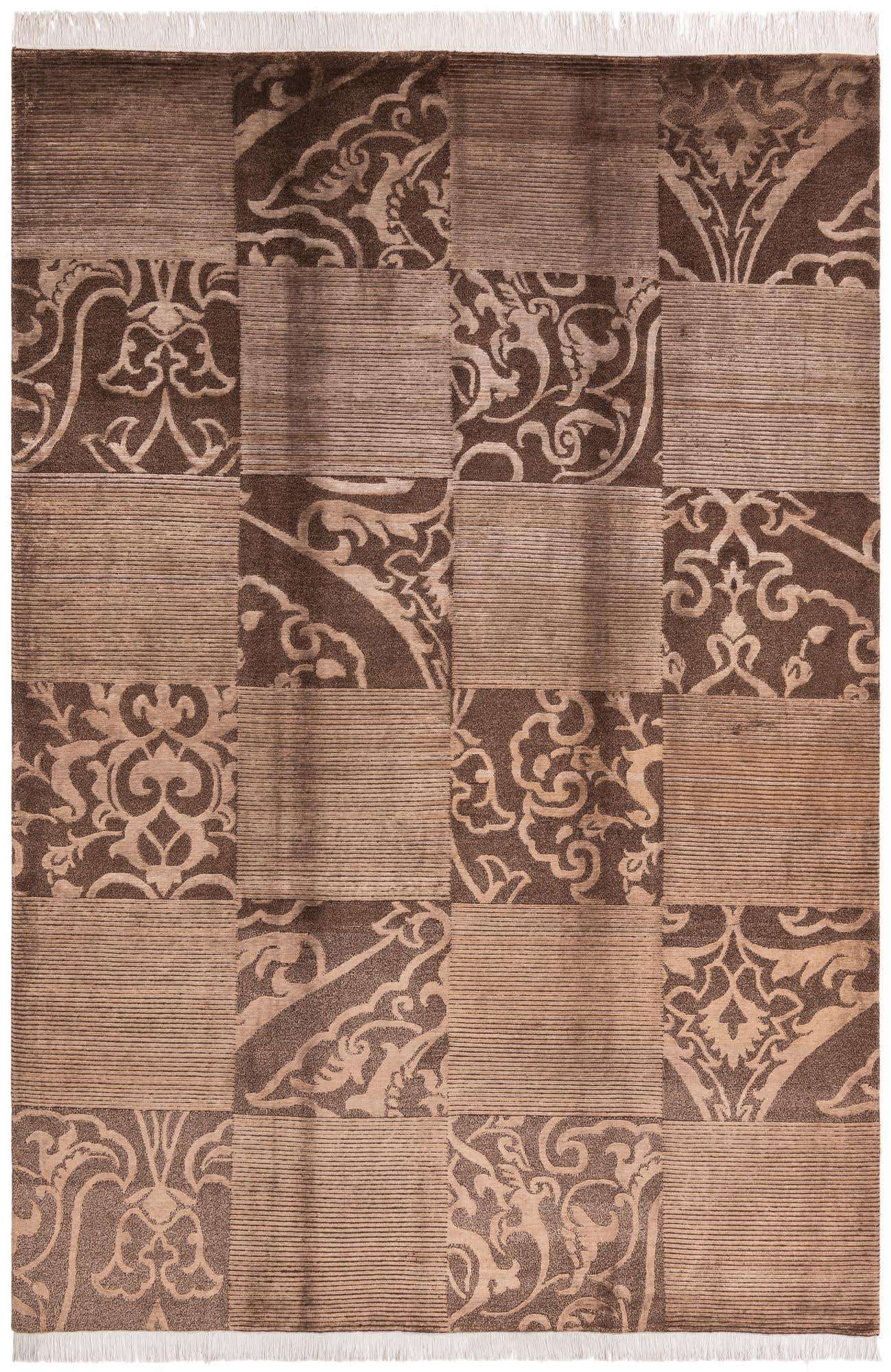 6' 9 x 10' Hand Knotted Darya Wool Rug