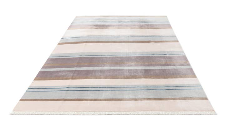 Detail image of 6' 6 x 9' 8 Hand Knotted Darya Wool Rug
