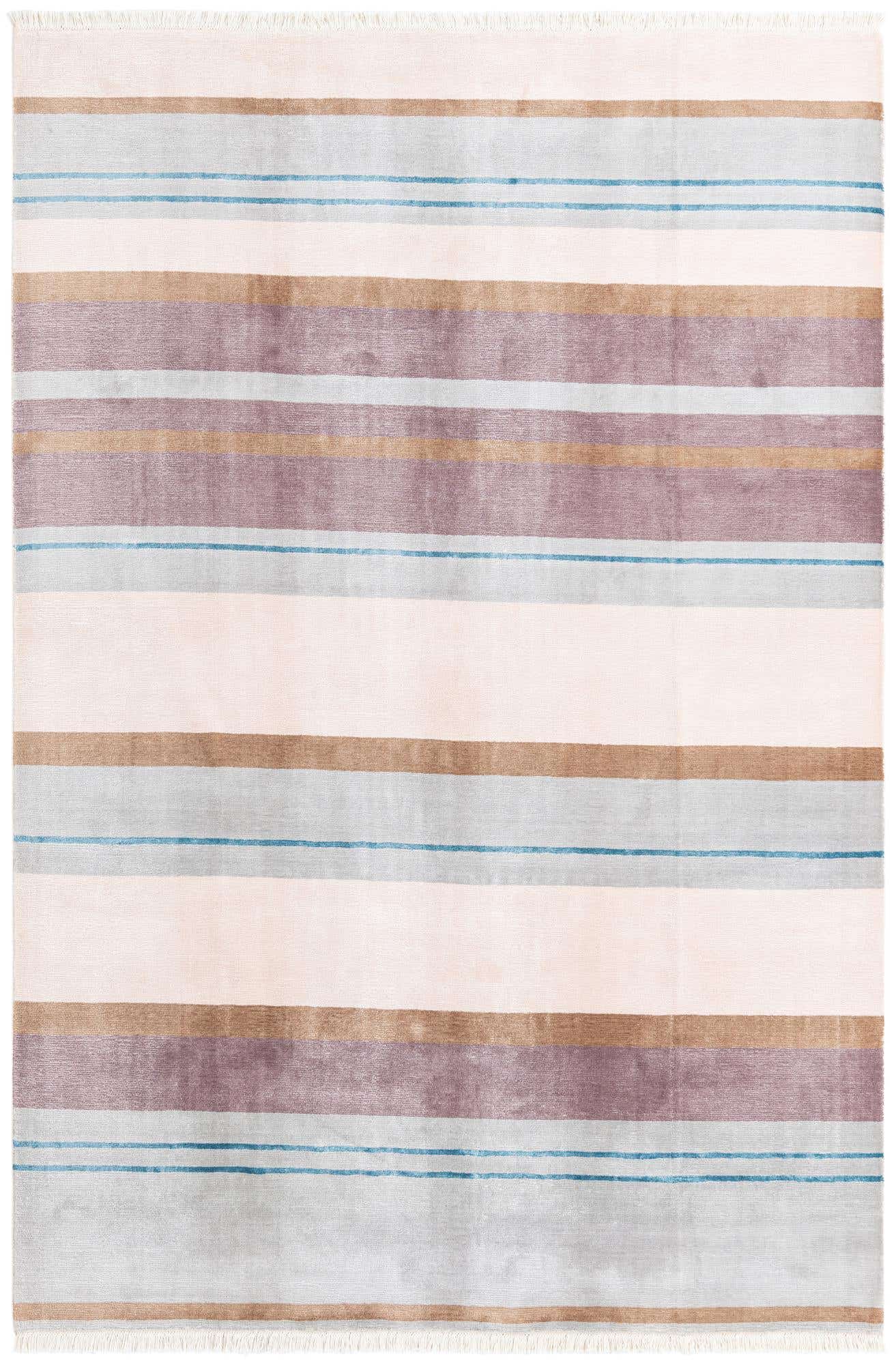 6' 6 x 9' 8 Hand Knotted Darya Wool Rug