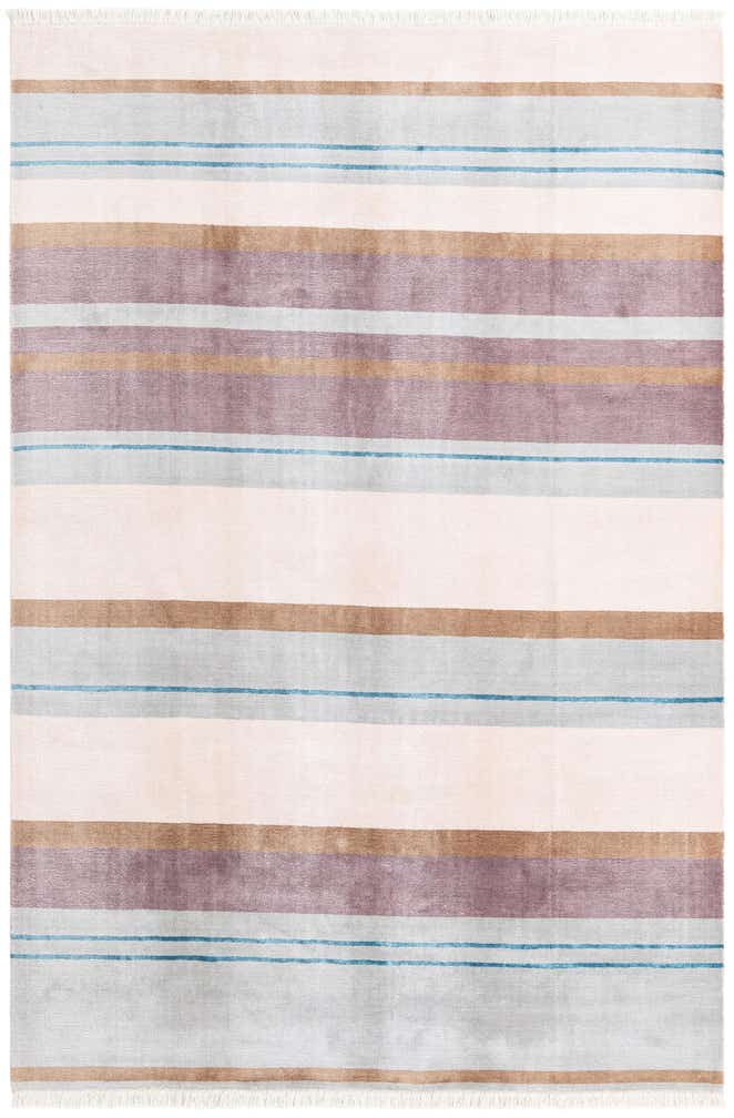 6' 6 x 9' 8 Hand Knotted Darya Wool Rug