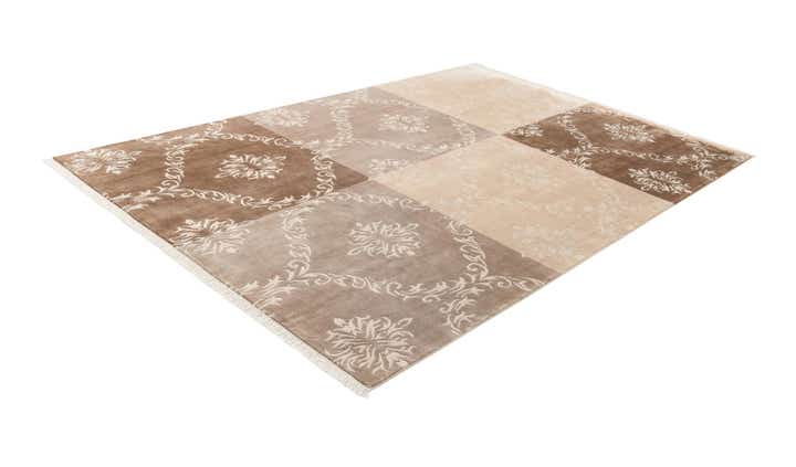 6' 7 x 9' 10 Hand Knotted Darya Wool Rug