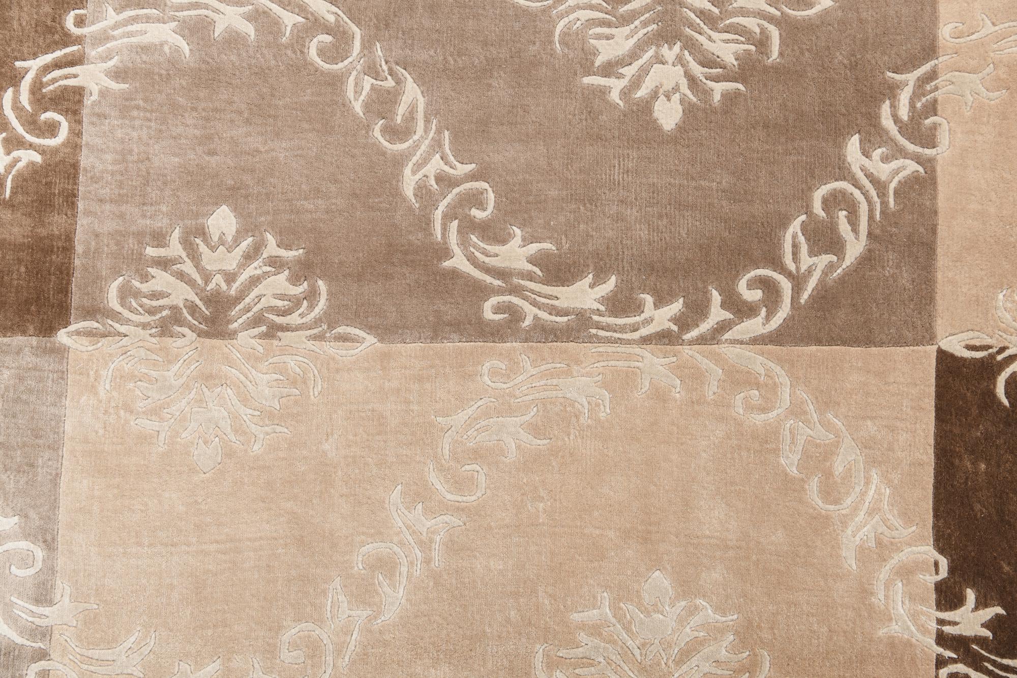 6' 7 x 9' 10 Hand Knotted Darya Wool Rug