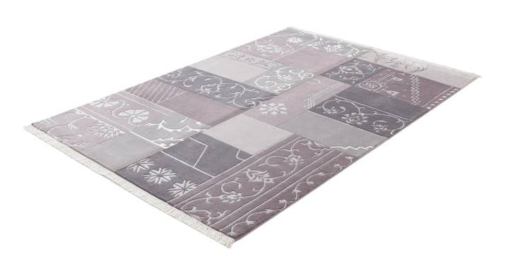 Detail image of 4' 6 x 6' 9 Hand Knotted Darya Wool Rug