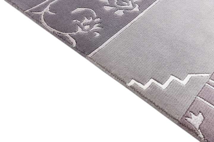 4' 6 x 6' 9 Hand Knotted Darya Wool Rug
