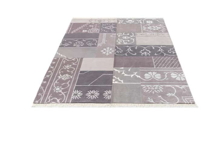 4' 8 x 6' 4 Hand Knotted Darya Wool Rug