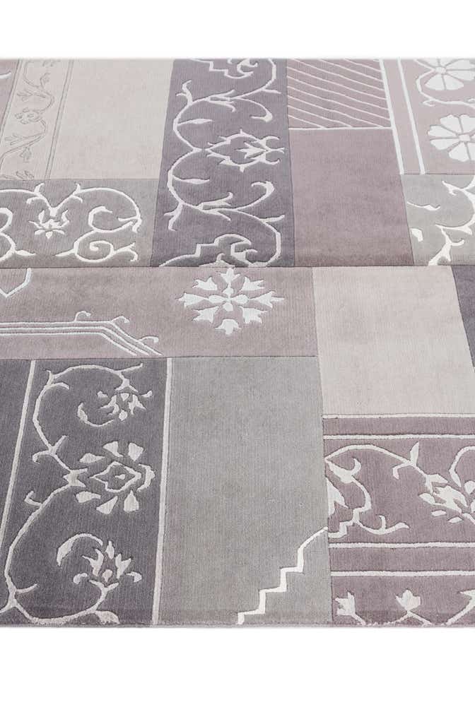 4' 8 x 6' 4 Hand Knotted Darya Wool Rug